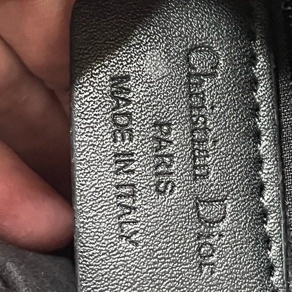 Dior navy and Cream Monogram Bucket Shoulder Bag - Picture 13 of 16